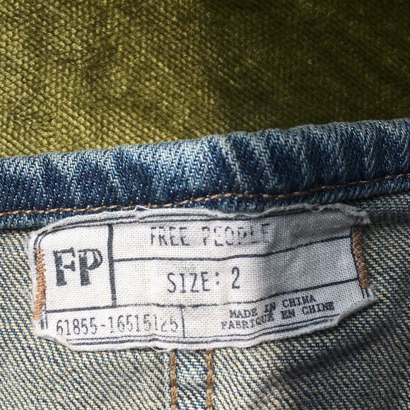Free People Jean Skirt - Picture 3 of 3